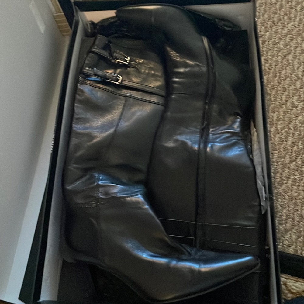 Ralph Lauren tall boot.